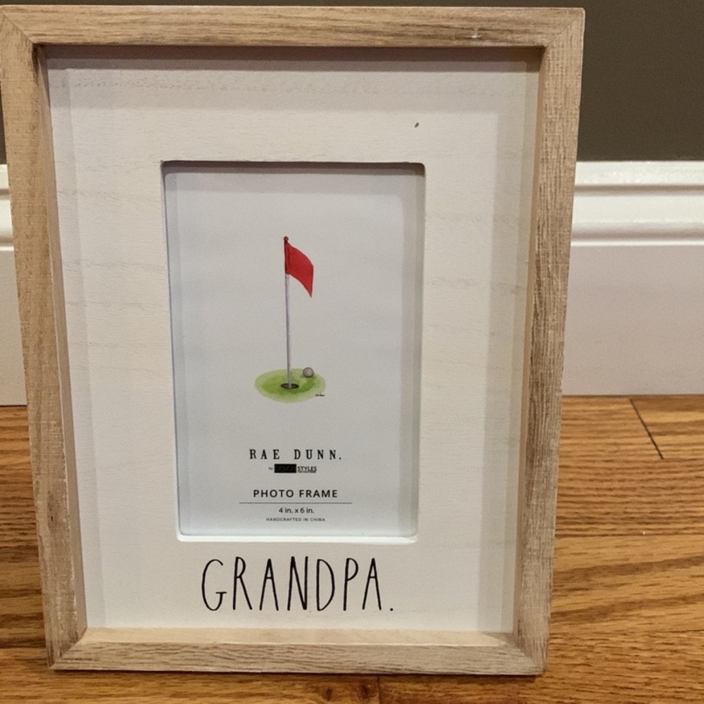 Rae Dunn Grandpa 4x6 frame